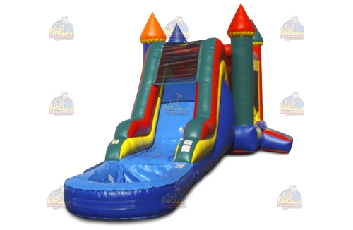 Castle Slide Combo with Pool